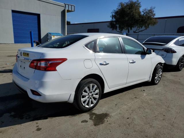 3N1AB7AP5JY337809 - 2018 NISSAN SENTRA S WHITE photo 3