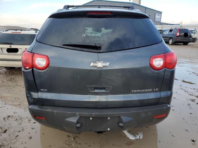 1GNKVEED4BJ258013 - 2011 CHEVROLET TRAVERSE LS CHARCOAL photo 6