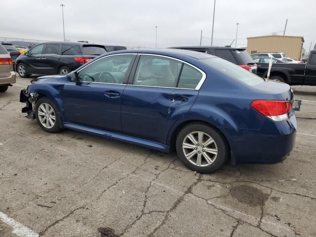 4S3BMCG65B3256225 - 2011 SUBARU LEGACY 2.5I PREMIUM BLUE photo 2