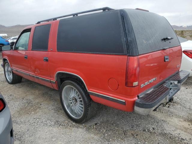 3GKEC16R2XG521692 - 1999 GMC SUBURBAN C1500 RED photo 2