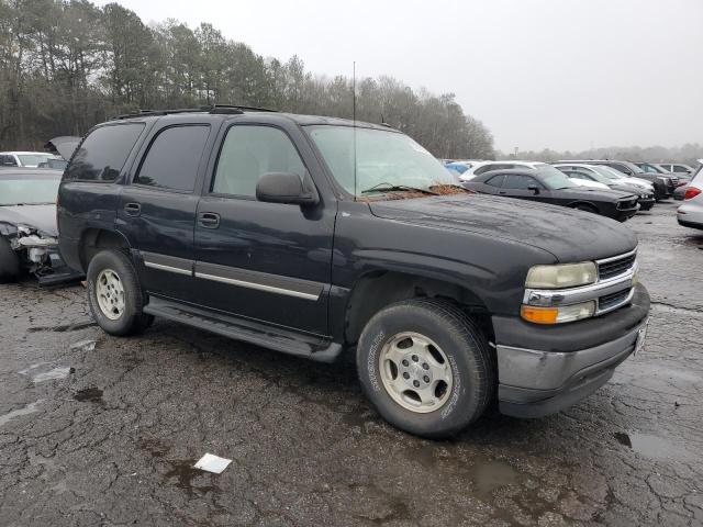 1GNEC13T95J143952 - 2005 CHEVROLET TAHOE C1500 BLACK photo 4