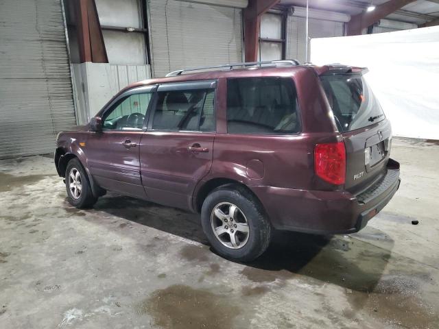 5FNYF18358B019212 - 2008 HONDA PILOT SE BURGUNDY photo 2