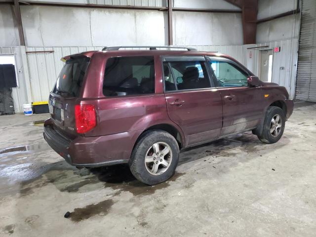 5FNYF18358B019212 - 2008 HONDA PILOT SE BURGUNDY photo 3