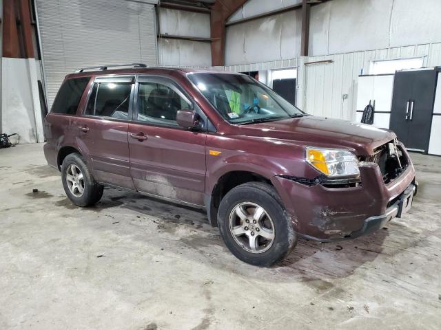 5FNYF18358B019212 - 2008 HONDA PILOT SE BURGUNDY photo 4