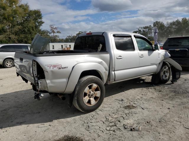 3TMLU4EN3BM067916 - 2011 TOYOTA TACOMA DOUBLE CAB SILVER photo 3