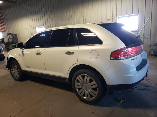 2LMDU88C48BJ33650 - 2008 LINCOLN MKX WHITE photo 2