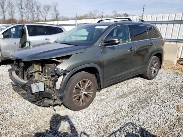 5TDJKRFH9GS296708 - 2016 TOYOTA HIGHLANDER XLE მწვანე ფოტო 1