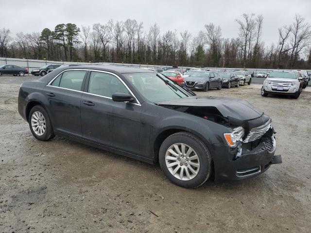 2C3CCAAG1DH508490 - 2013 CHRYSLER 300 BLACK photo 4