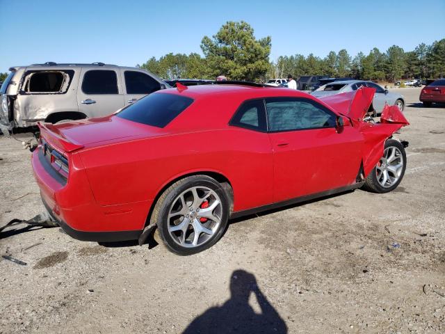 2C3CDZBG4FH869533 - 2015 DODGE CHALLENGER SXT PLUS RED photo 3