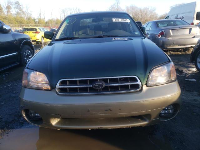 4S3BE686117205597 - 2001 SUBARU LEGACY OUTBACK LIMITED GREEN photo 5