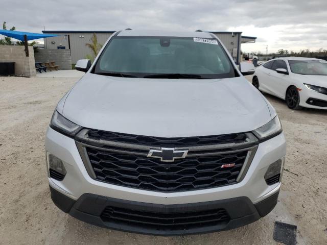 1GNERJKW0NJ115127 - 2022 CHEVROLET TRAVERSE RS SILVER photo 5