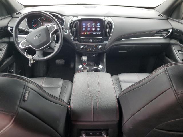 1GNERJKW0NJ115127 - 2022 CHEVROLET TRAVERSE RS SILVER photo 8