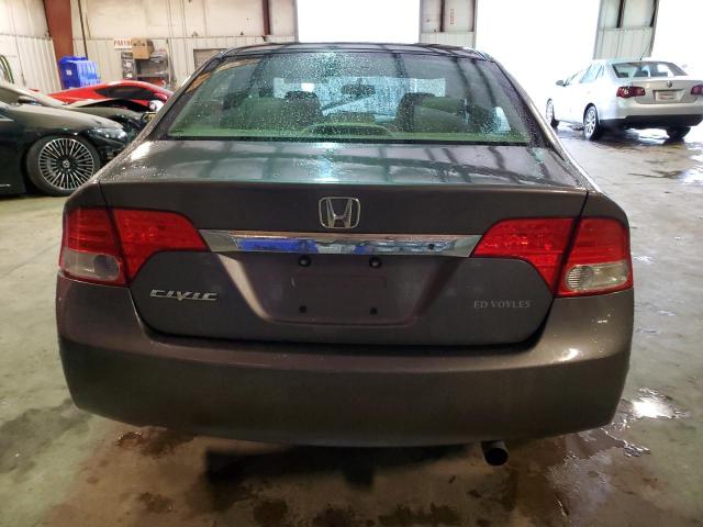 19XFA1F51BE048388 - 2011 HONDA CIVIC LX GRAY photo 6