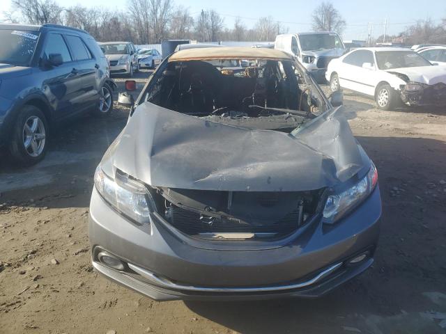 2HGFB2F53DH599417 - 2013 HONDA CIVIC LX GRAY photo 5