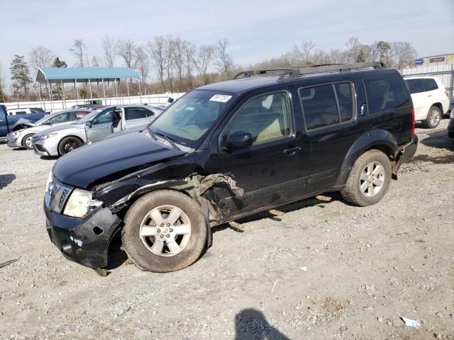 5N1AR18U38C653340 - 2008 NISSAN PATHFINDER S BLACK photo 1