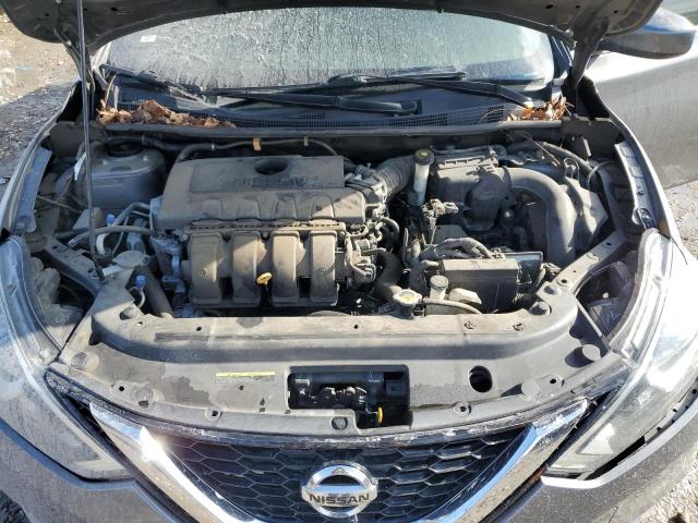 3N1AB7AP4KY267334 - 2019 NISSAN SENTRA S GRAY photo 11