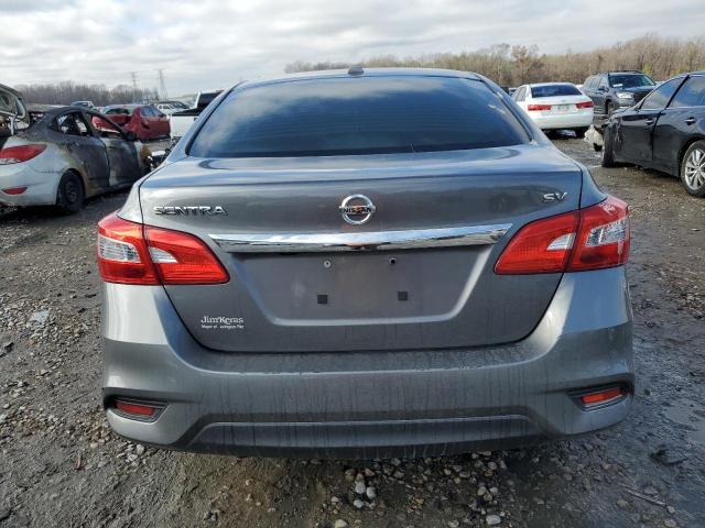 3N1AB7AP4KY267334 - 2019 NISSAN SENTRA S GRAY photo 6