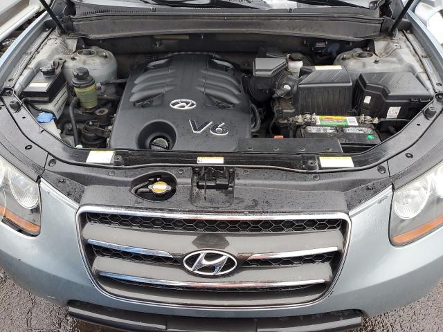 5NMSH73E97H124490 - 2007 HYUNDAI SANTA FE SE GRAY photo 11