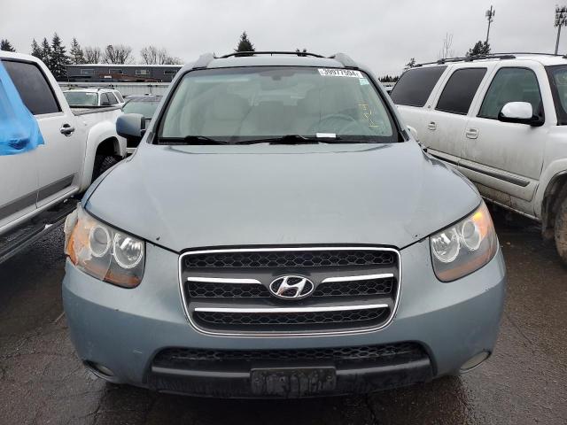 5NMSH73E97H124490 - 2007 HYUNDAI SANTA FE SE GRAY photo 5