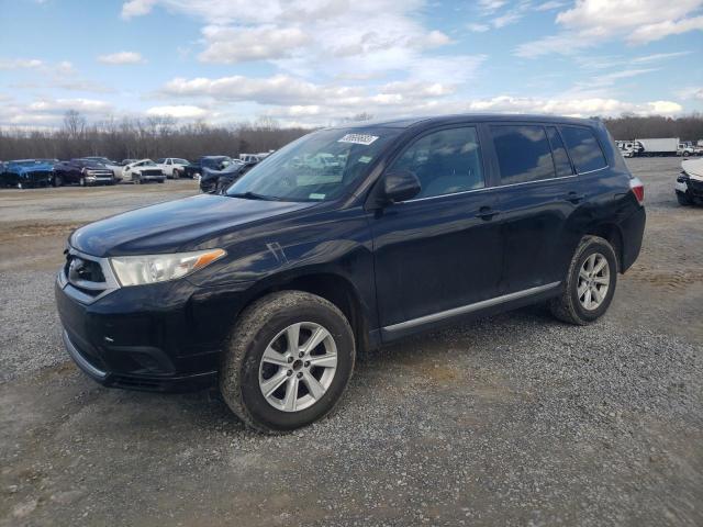 5TDZK3EH9DS094979 - 2013 TOYOTA HIGHLANDER BASE BLACK photo 1