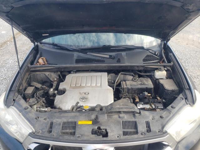 5TDZK3EH9DS094979 - 2013 TOYOTA HIGHLANDER BASE Noir photo 12