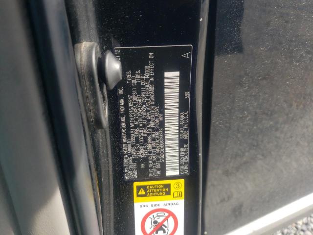 5TDZK3EH9DS094979 - 2013 TOYOTA HIGHLANDER BASE Noir photo 13