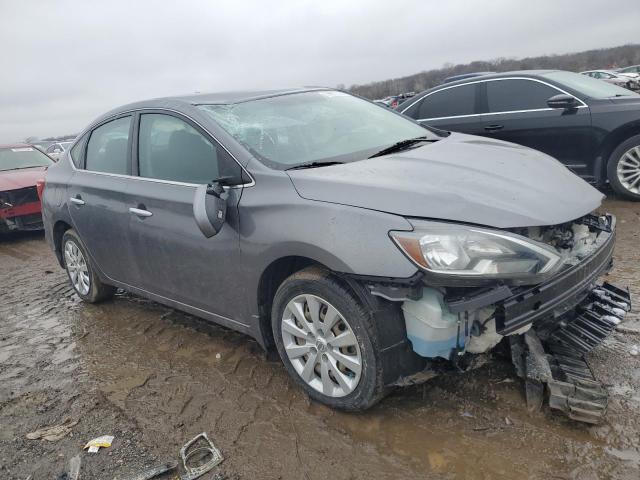 3N1AB7AP2HY264327 - 2017 NISSAN SENTRA S GRAY photo 4