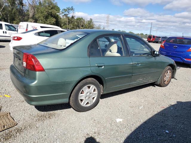2HGES16344H621283 - 2004 HONDA CIVIC DX VP GREEN photo 3