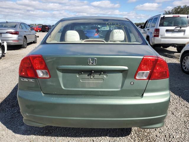 2HGES16344H621283 - 2004 HONDA CIVIC DX VP GREEN photo 6