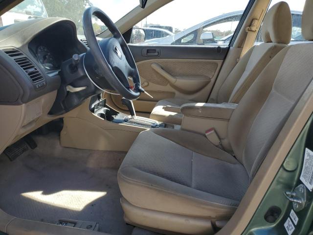 2HGES16344H621283 - 2004 HONDA CIVIC DX VP GREEN photo 7