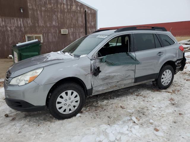 4S4BRCAC7B3395090 - 2011 SUBARU OUTBACK 2.5I SILVER photo 1