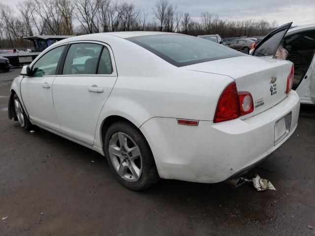 1G1ZH57B894107798 - 2009 CHEVROLET MALIBU 1LT WHITE photo 2