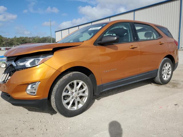 2GNAXHEV4J6124310 - 2018 CHEVROLET EQUINOX LS ORANGE photo 1