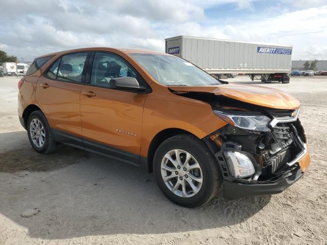 2GNAXHEV4J6124310 - 2018 CHEVROLET EQUINOX LS ORANGE photo 4