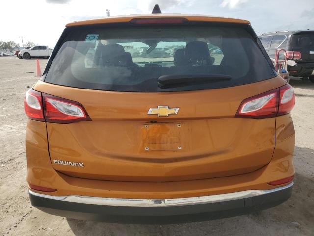 2GNAXHEV4J6124310 - 2018 CHEVROLET EQUINOX LS ORANGE photo 6