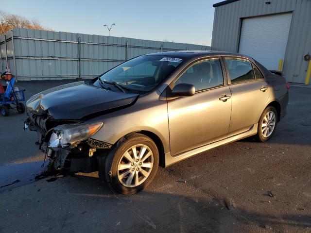 2T1BU4EE4AC478163 - 2010 TOYOTA COROLLA BASE GRAY photo 1