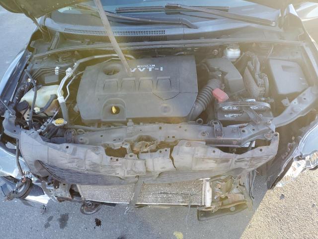 2T1BU4EE4AC478163 - 2010 TOYOTA COROLLA BASE GRAY photo 11