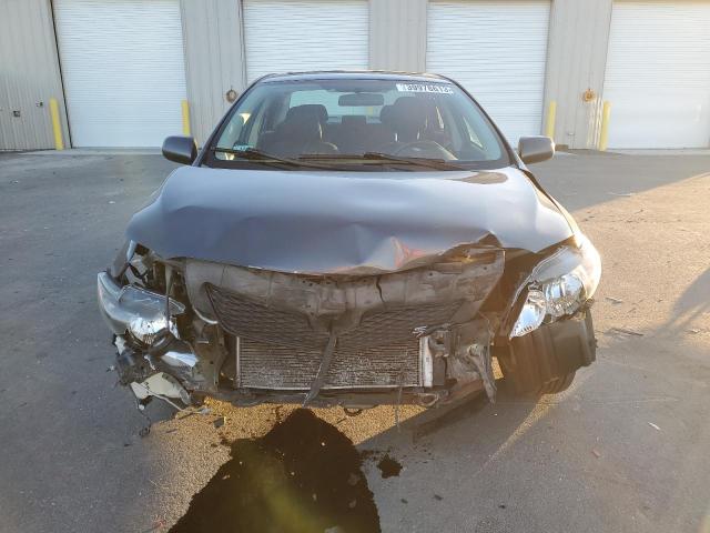 2T1BU4EE4AC478163 - 2010 TOYOTA COROLLA BASE GRAY photo 5