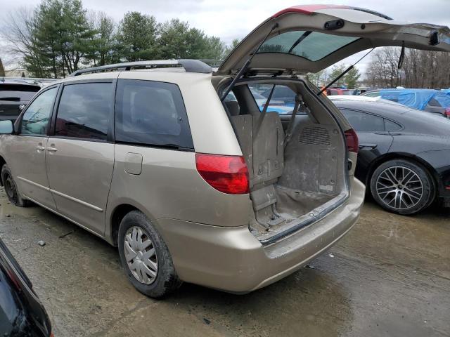 5TDZA23C84S197069 - 2004 TOYOTA SIENNA CE TAN photo 2