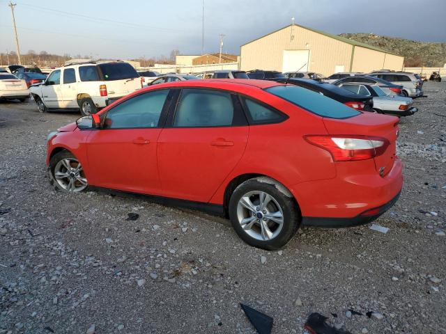 1FADP3F21EL204910 - 2014 FORD FOCUS SE RED photo 2