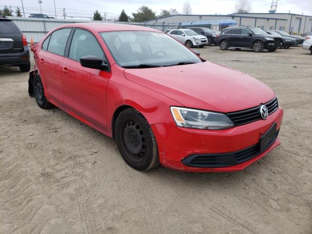 3VW1K7AJ3BM371813 - 2011 VOLKSWAGEN JETTA BASE 红色 照片 4