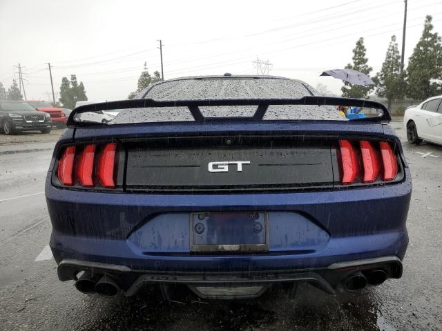 1FA6P8CF2J5154711 - 2018 FORD MUSTANG GT BLUE photo 6