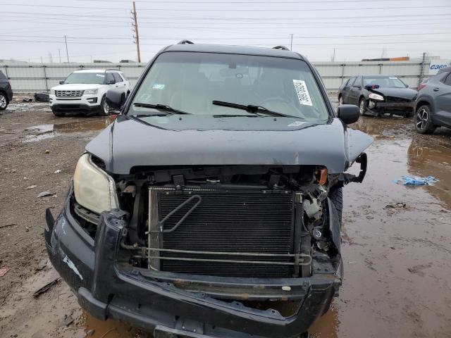 2HKYF18566H555313 - 2006 HONDA PILOT EX BLACK photo 5