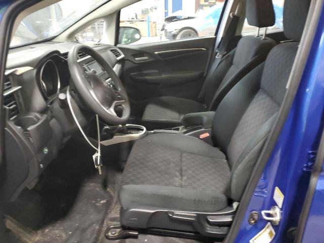 3HGGK5H5XFM770803 - 2015 HONDA FIT LX BLUE photo 7