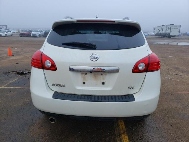 JN8AS5MT7CW300771 - 2012 NISSAN ROGUE S WHITE photo 6