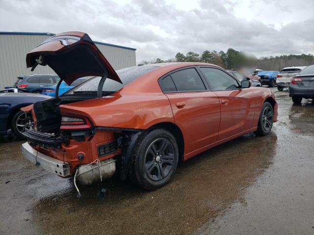 2C3CDXBGXMH539476 - 2021 DODGE CHARGER SXT ORANGE photo 3