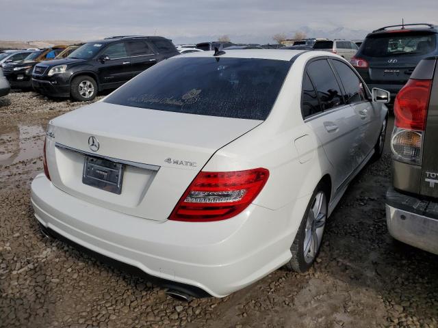 WDDGF8BB7CR218579 - 2012 MERCEDES-BENZ C 300 4MATIC WHITE photo 3