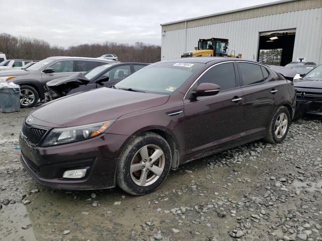 5XXGM4A71FG358026 - 2015 KIA OPTIMA LX BURGUNDY photo 1