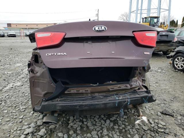 5XXGM4A71FG358026 - 2015 KIA OPTIMA LX BURGUNDY photo 6