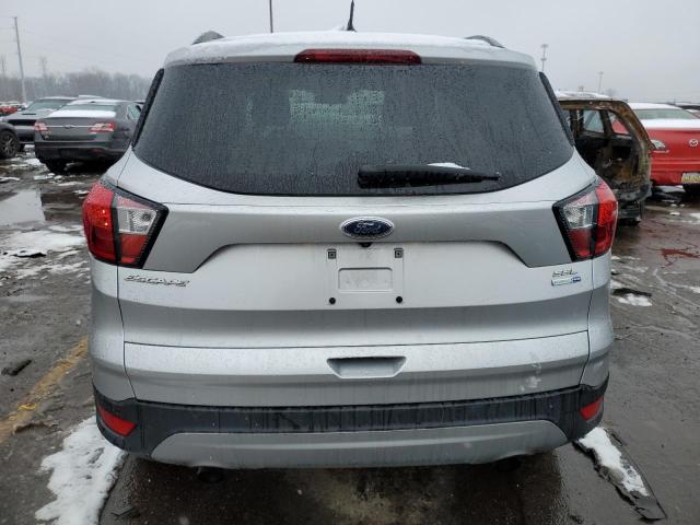 1FMCU9HD4KUA52266 - 2019 FORD ESCAPE SEL SILVER photo 6